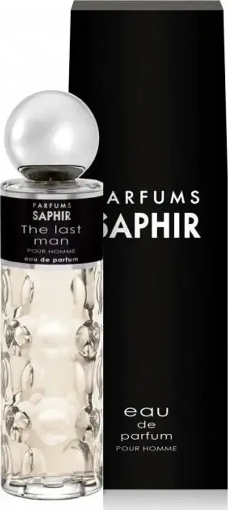 Уникальная парфюмерная вода для мужчин SAPHIR The Last EDP 200 мл с нотами бергамота и черного перца.