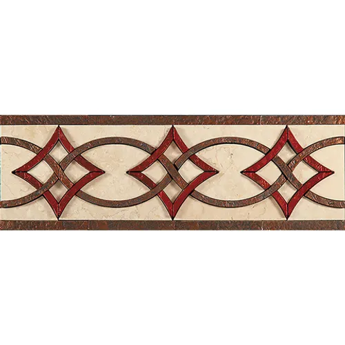 VN-3 Бордюр декоративный бежевый для оформления интерьеров