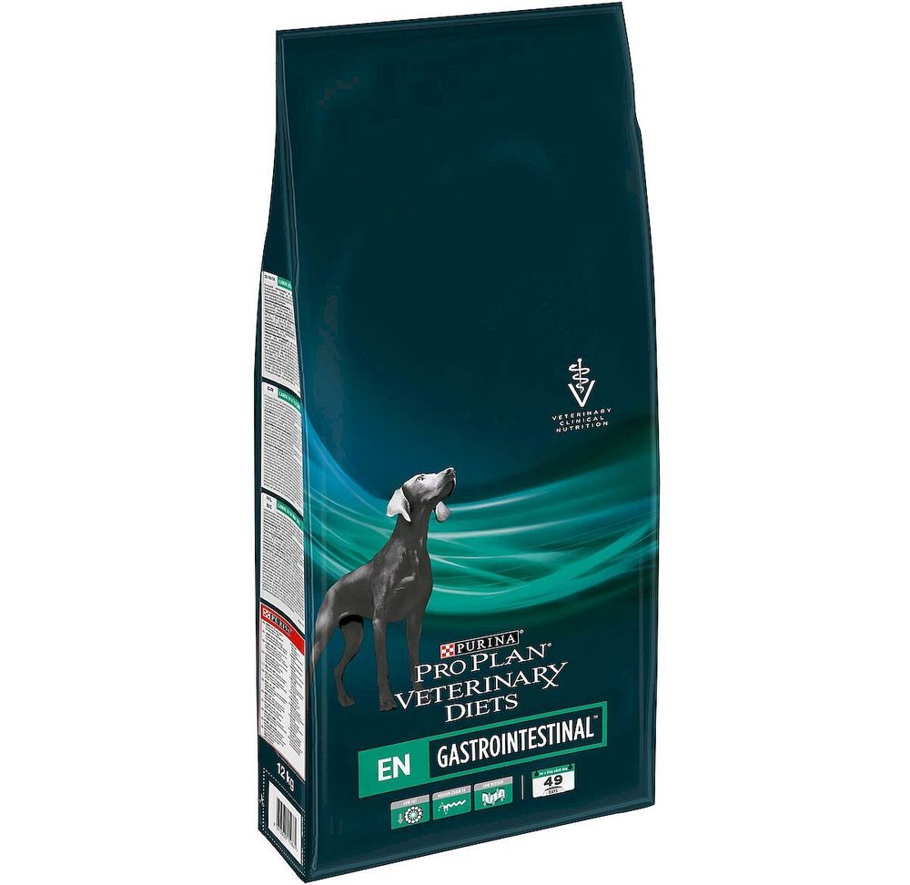Purina Veterinary Diets 12кг Диетический корм для собак при патологии ЖКТ  Gastro Enteric EN