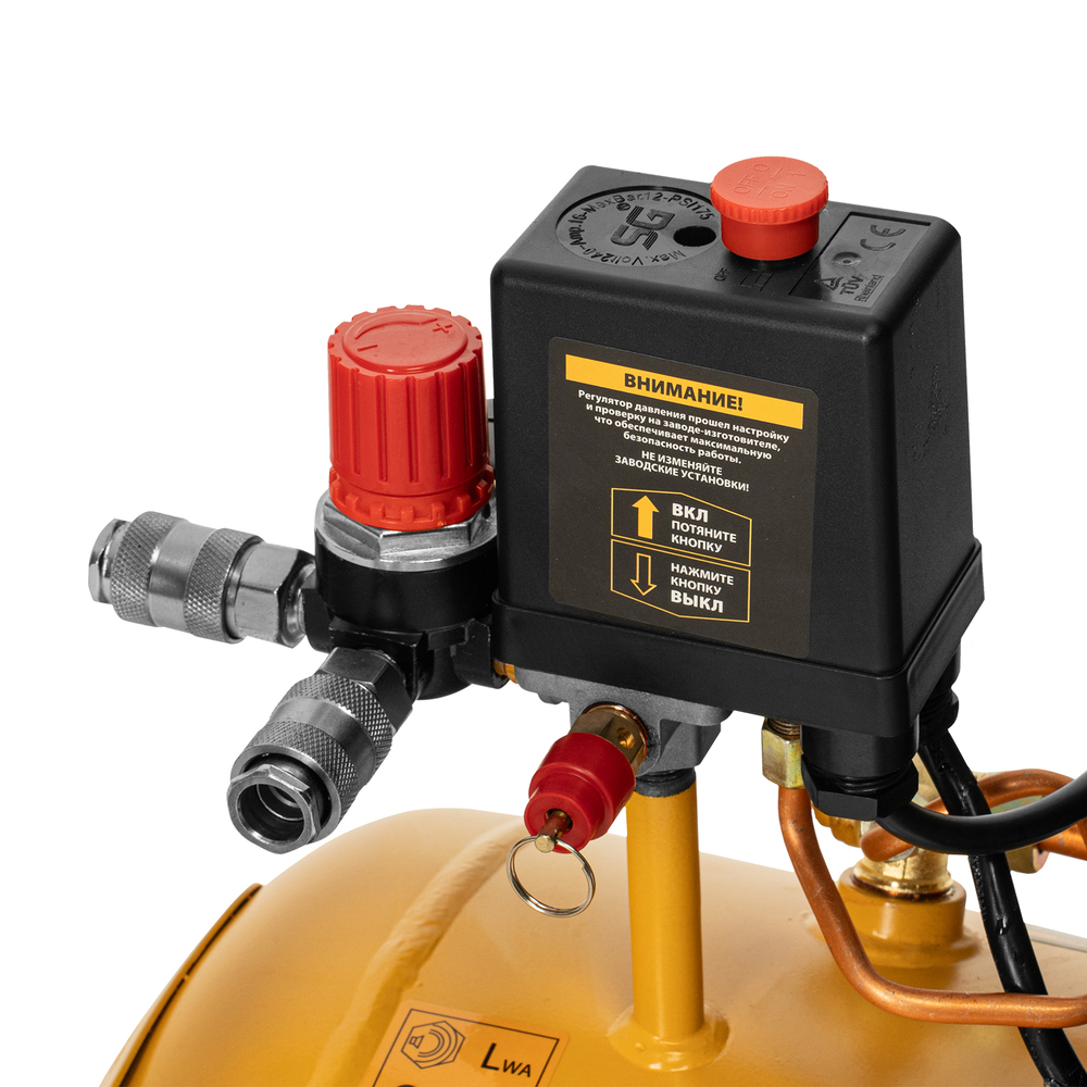 Компрессор воздушный Denzel DC1500/50, прямой привод