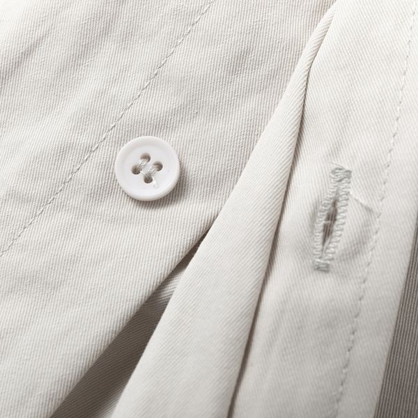 Сорочка Puff пыльно-белая - фото 8