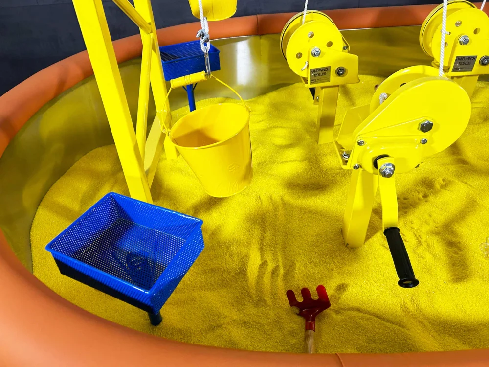 Призовая песочница для детей «Сокровища Песочного Королевства»