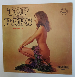 Винтажная виниловая пластинка LP Сборник Top Of The Pops Vol. 18 (Ливан 1971)