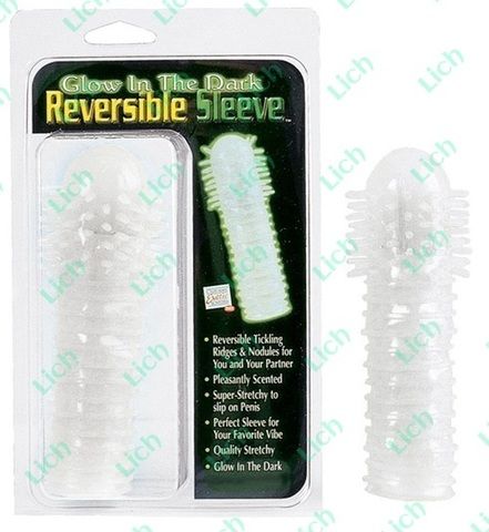 Двусторонняя рельефная насадка GLOW IN THE DARK