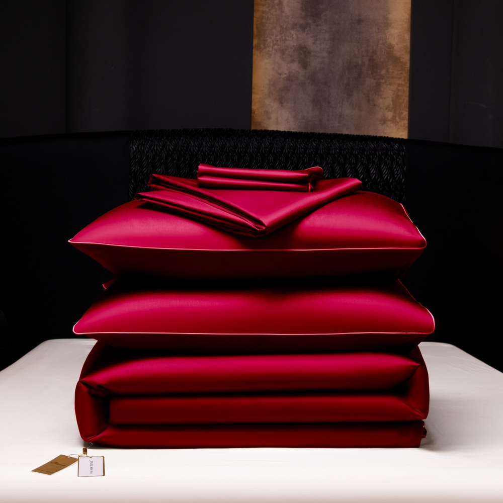 Комплект постельного белья Однотонный Сатин Премиум OCP013