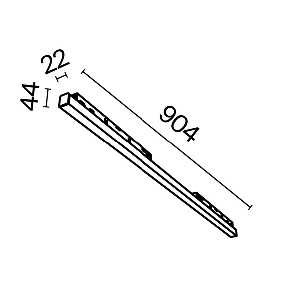 Трековый светильник Базис / Basis Exility 2700-6000K 30Вт 120° Dim Dali1 Technical tr030-4-30wtw-dd-w