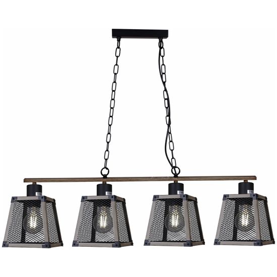 IL1006-4LL-05 BK WOOD светильник потолочный