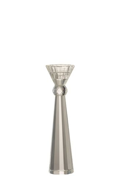 Подсвечник "Кристалл" 6x6x23см