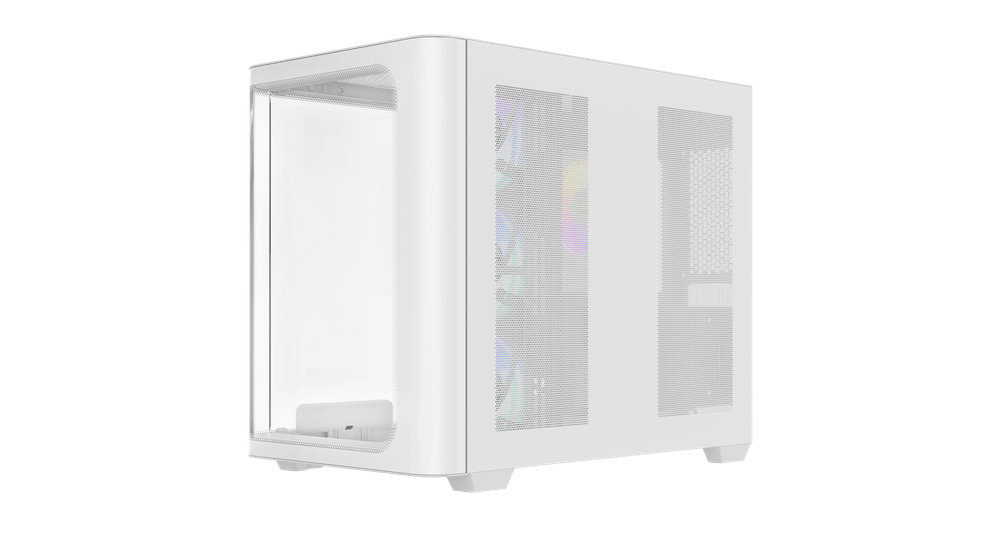 Корпус Ocypus Iota C70 WH Curve ARGB Digital ATX/mATX/mITX 2xUSB Type-C Белый Iota-C70-WHD400CD-GL