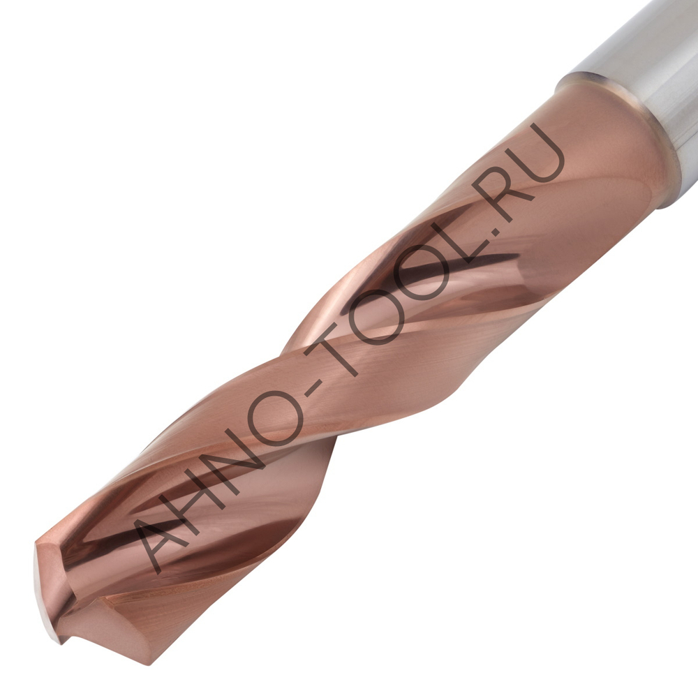 Сверло 11.2мм  твердосплавное 3D без подвода СОЖ. SP-X800031120 VHM AHNO по стали, чугуну, нерж. и ж