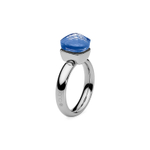 Кольцо Qudo Firenze Light Sapphire 16 мм 611003 BL/S