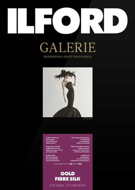 Фотобумага ILFORD Galerie Gold Fiber Silk, 1 рулон, 44" - 111,8cm x 12m (GA6915111013)