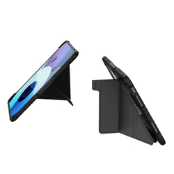 Чехол книжка от Nillkin для Apple iPad Pro 11 с 2024 года, серия Bumper Pro Case-Multi Angle Folding Style, многофункциональный складной стиль