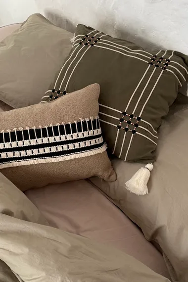 Чехол на подушку nomad grid из коллекции ethnic