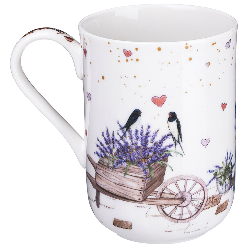 Кружка 330мл "Лавандовые коты, 425-177