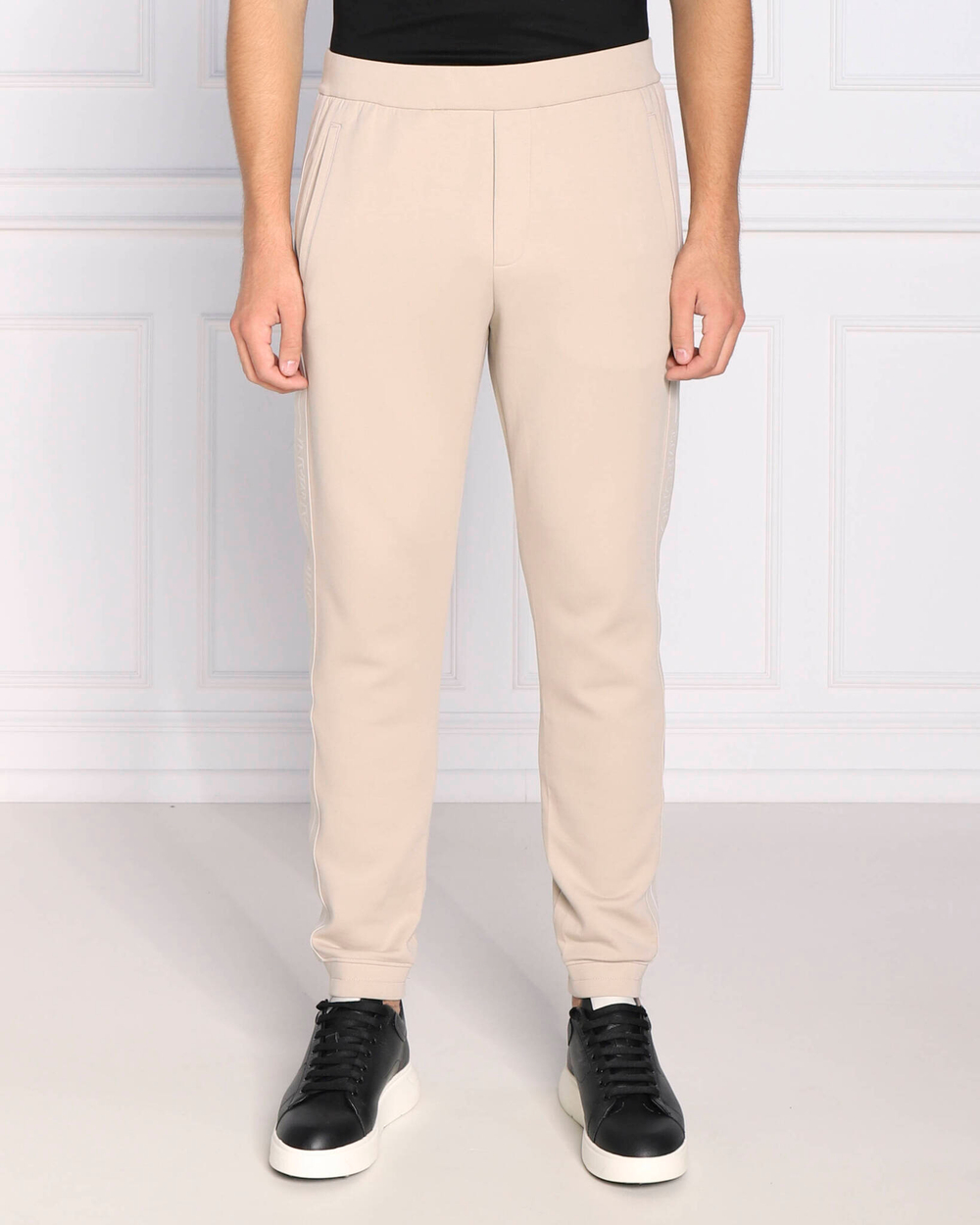 спортивные штаны Emporio Armani - бежевый(6L1P96 1JHSZ)