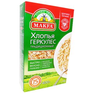 ХЛОПЬЯ МАКФА ГЕРКУЛЕС 400ГР