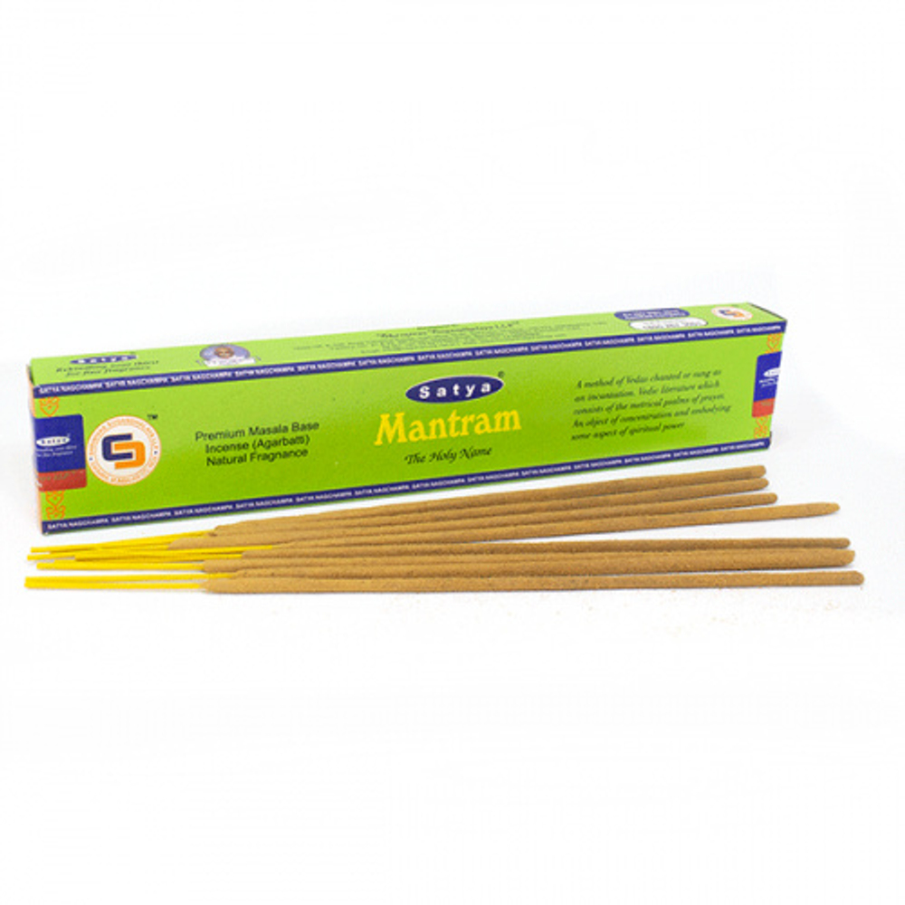 Благовоние Мантрам (Mantram incense sticks) Satya | Сатья 15г