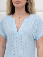 Блузка Дис Виотекс ГОЛУБОЙ