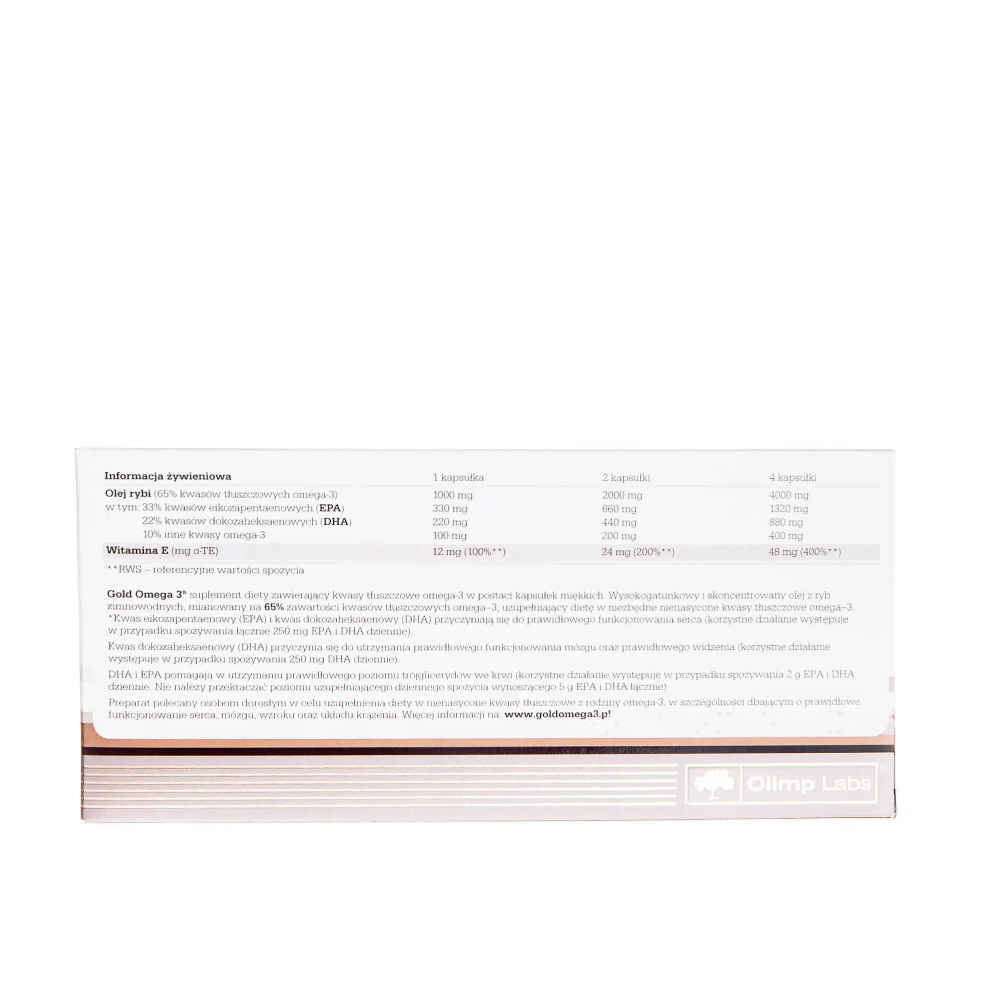Olimp Gold Omega 3 - 60 капсул