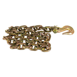 WDK-0301 Тяговая цепь с крюком. Длина 1.3 м, усилие 6 тонн