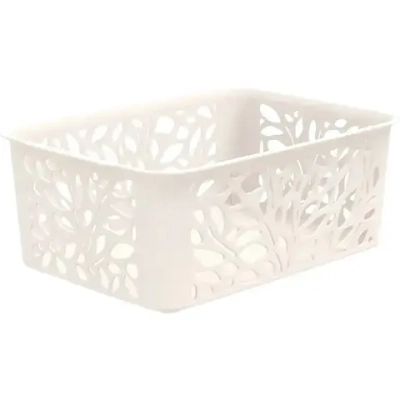 Корзина Leaves 4л 258х100мм (молочный)