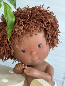 Кукла Nines виниловая 30см PIPPA шарнирная без одежды  (2902W)