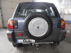 Фаркоп оцинкованный Galia T030A для Toyota Rav 4 1994-2000(паспорт и сертификат в комплекте)(без электрики)