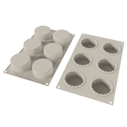 Форма силиконовая для выпечки и десертов Silikomart Mini Dress