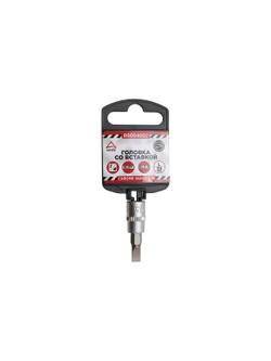 Головка 1/4" со вставкой SL 5,5 L=38, ARNEZI R0004002
