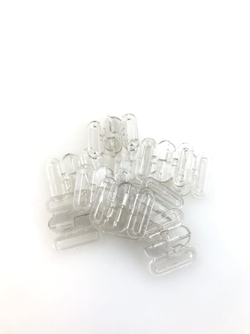 Застежка пластик прозрачная 10 мм