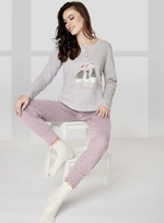 Пижама Goose из интерлока (Размер: S) (Цвет: сиреневый)