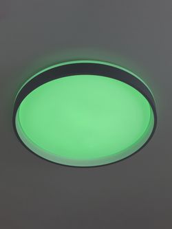 Citilux ENZO CL753453G LED RGB Светильник с пультом Серый + Белый