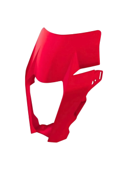 +- Щиток фары красный в стиле KTM для эндуро и кросс мотоциклов