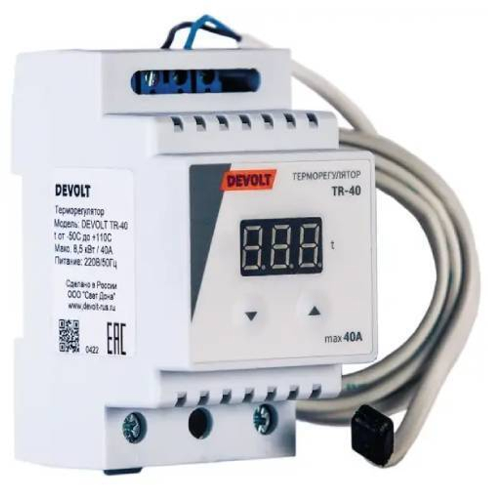 Терморегулятор (DEVOLT) TR-40, 40А