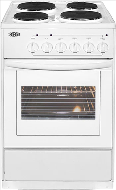 Электрическая плита ЗВИ 417 СТ, белый