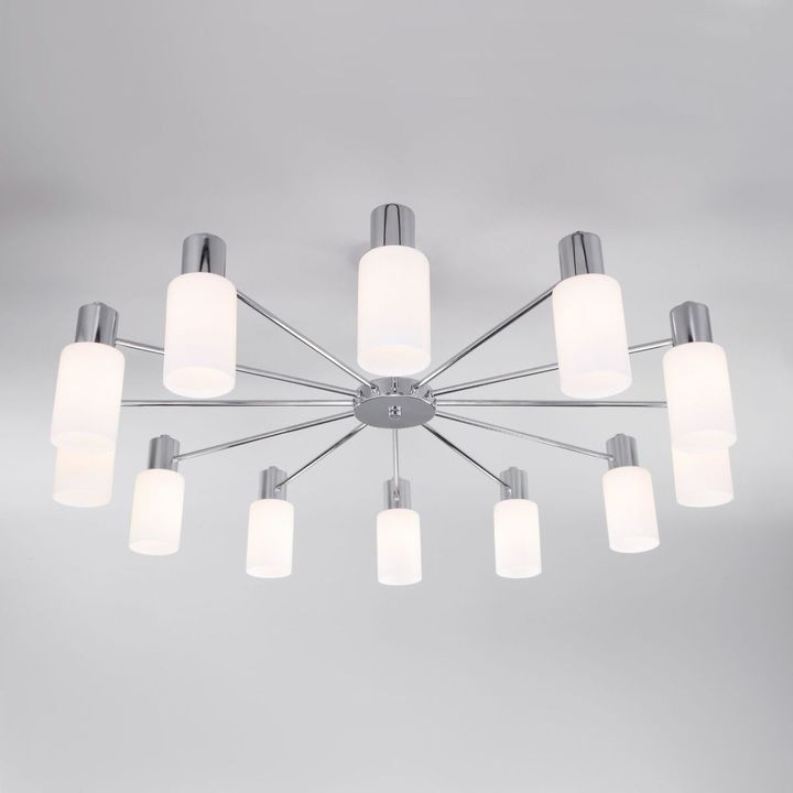 Потолочная люстра Eurosvet Vegga 70160/12 хром Smart