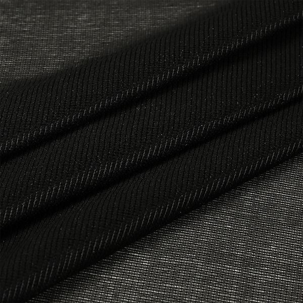 Дублерин эластичный 40 г/м²,Tex, 150 см, 440B черный, уп.1м