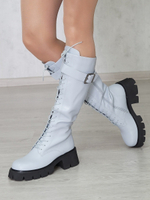 Сапоги женские демисезонные POPULAR FASHION E22B-71K