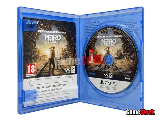 PS5 Metro Exodus/ Исход (Б/У, Полностью на русском языке, PPSA-01749)