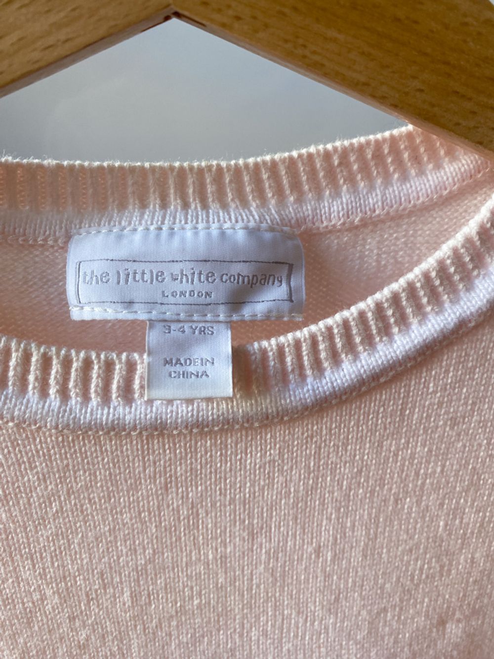 Хлопковый свитер The little white company, 104