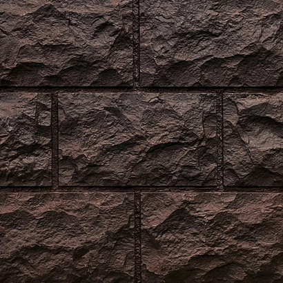 Фасадные панели Доломит, тёмно-коричневый Fineber (Файнбир)