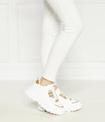 Кожаные кроссовки Versace Jeans Couture - белый(77VA3SC2ZP308)