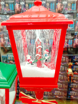 Рождественские уличные , музыкальные , снежные фонари 190 см