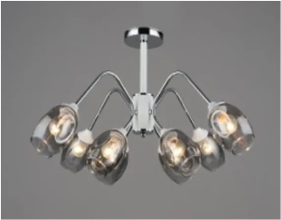 3759/8 WT+CH (1) Люстра (RL)