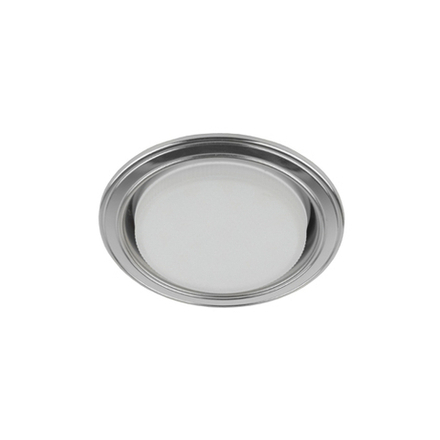 Светильник встраиваемый ЭРА KL35 SL/CH под лампу GX53 серебро/хром