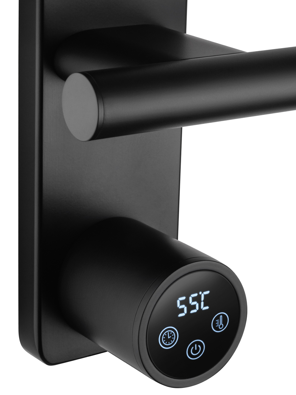 Полотенцесушитель электрический WONZON & WOGHAND NÜRNBERG, Черный матовый (WW-AL342-MB)