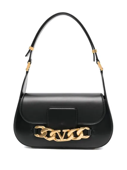 Сумка на цепочке Valentino Vlogo из телячьей кожи