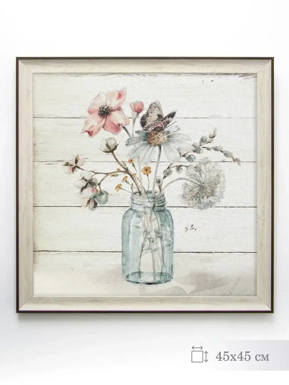 Картина на стену интерьерная на холсте 45*45 см