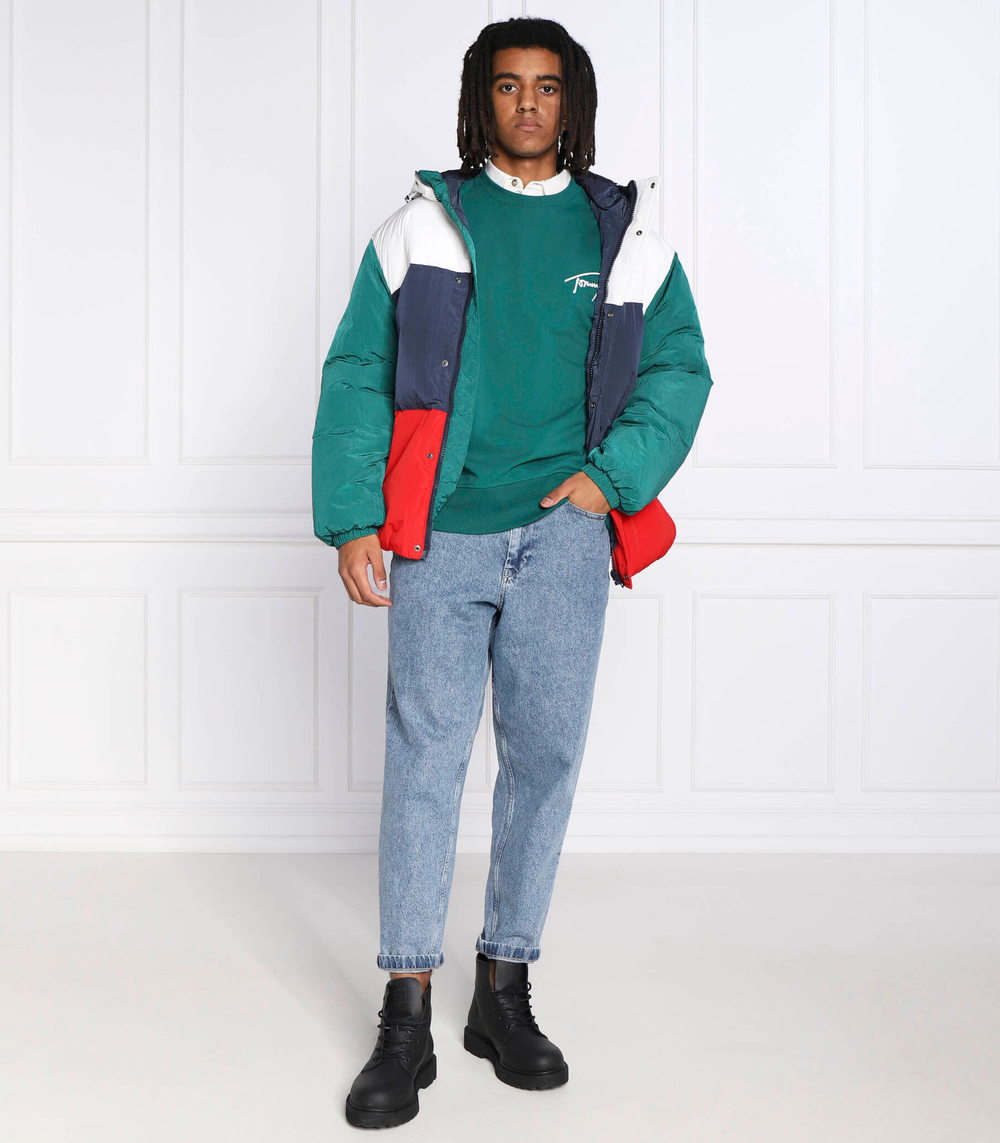 Худи Tommy Jeans - зеленый(DM0DM15206)